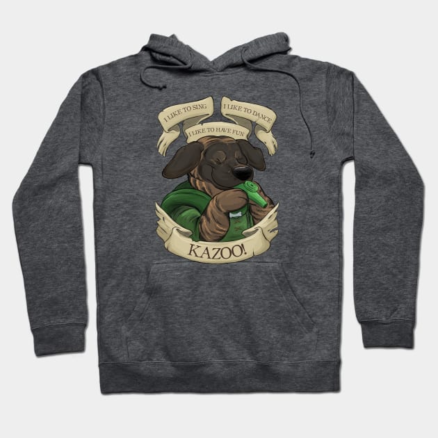 KAZOO! Tonka the Bard Hoodie by DnDoggos